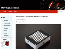 Tablet Screenshot of movingelectrons.net